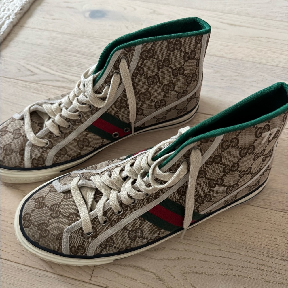 Gucci TENNIS 1977 High-Top Sneakers